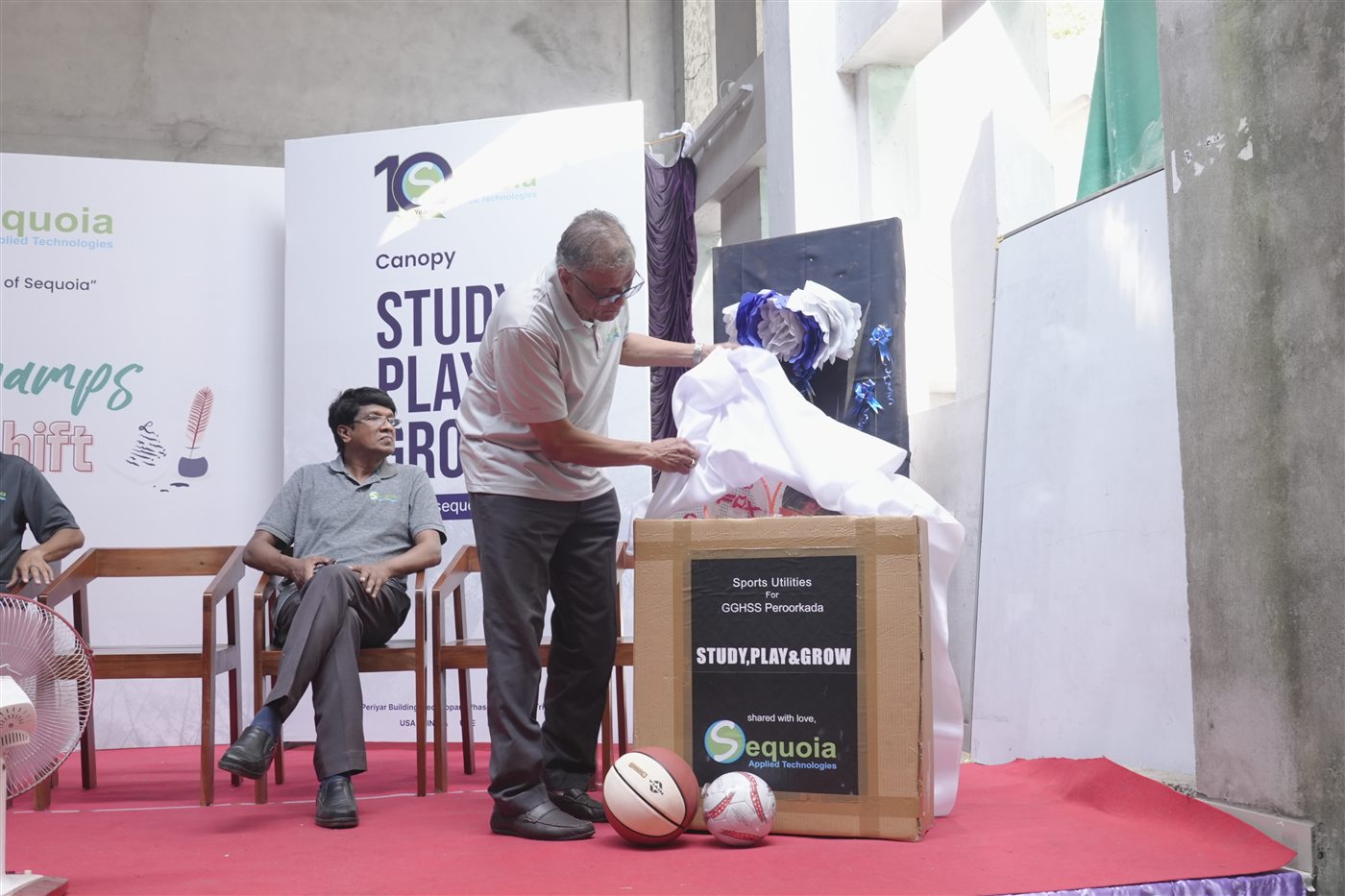 Study, Play & Grow sports donation
