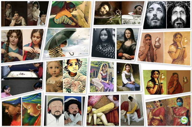 Photo contest collage